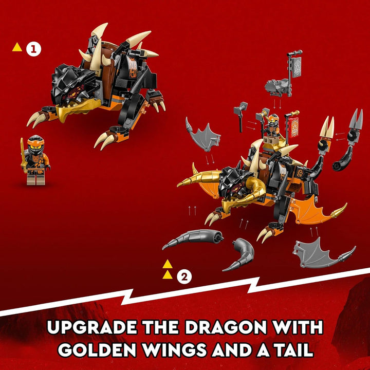 LEGO NINJAGO 71782 - Coles Erddrache EVO (285 Teile)