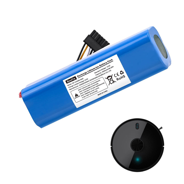 6500mAh Akku Ersatz für Conga 5090, 6090, 6490 y 7090,5490 14.8V Li-ion Akku Batterie Staubsauger Ro