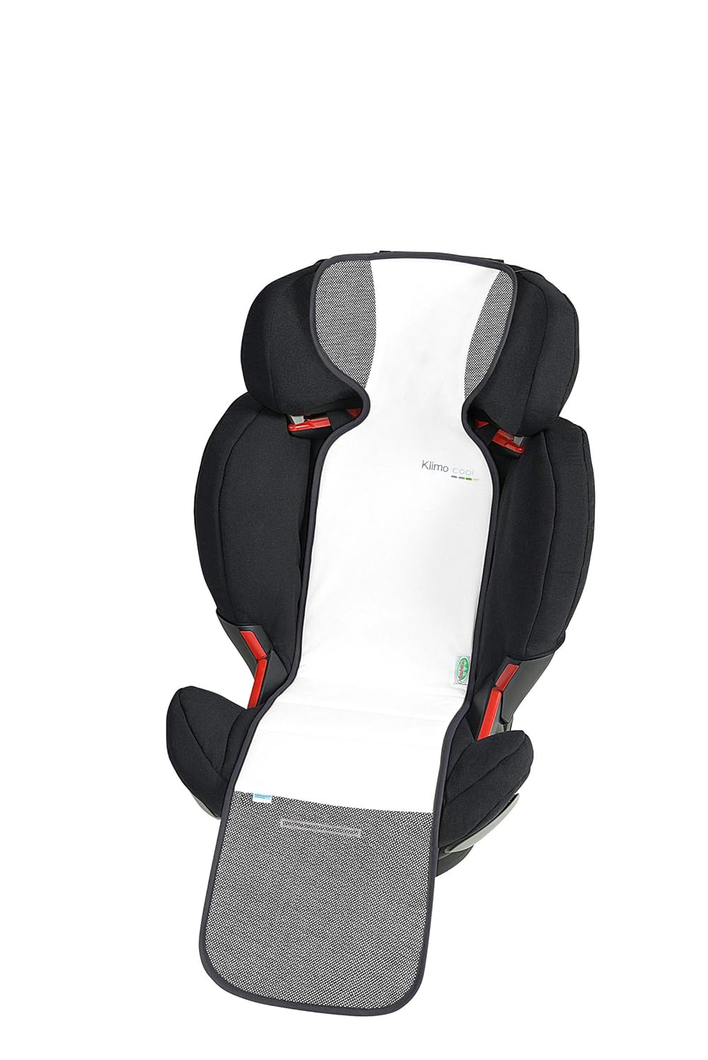 Odenwälder Klimocool-Auflage für mitwachsenden Autositz, Design:Mandel