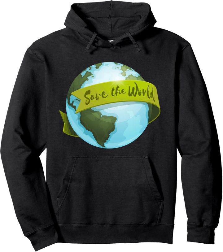 Rette die Welt Planet Earth Day Klima Umweltschützer Pullover Hoodie