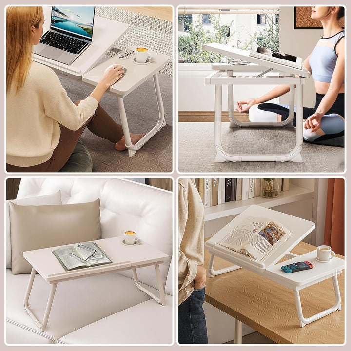 Laptoptisch Bett Klappbar Laptop Betttisch Notebooktisch Bed Table Esstablett Bed Tray FrüHstüCk im