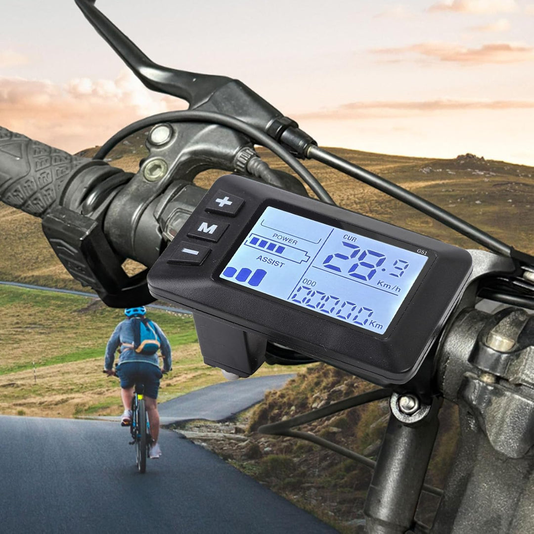 Elektrofahrrad -LCD -Display, E -Scooter -Display -Messgerät -Bedienfeld -Bildschirm Fahrrad Tachome