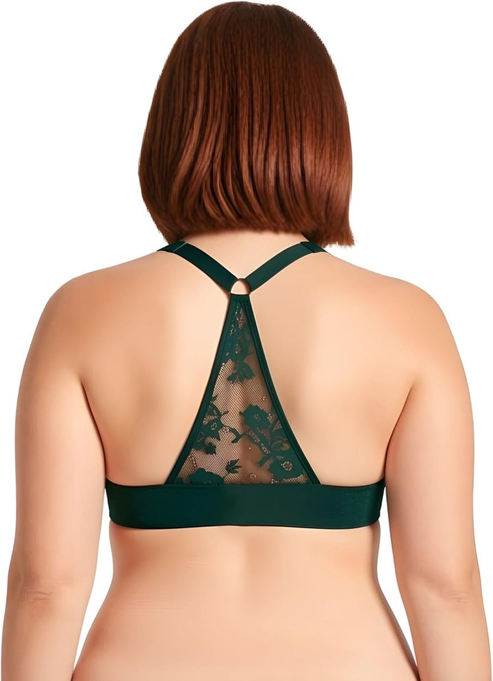 Curve Muse Damen Hochdrücken Fügen Sie 1 und eine halbe Tasse hinzu Bügel Halfter vorne schliessen B