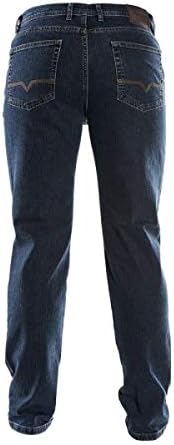COLAC Herren Jeans Tim in Black Gabardine Straight Fit mit Stretch 112.03.01 48W / 32L Blackgabardin