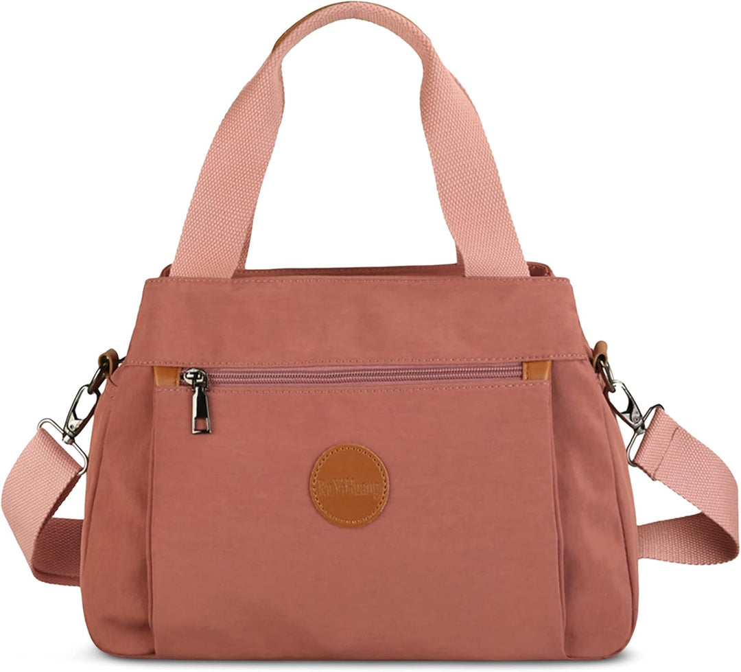 DORRISO Damen Umhängetasche Canvas Handtasche Schultertasche Casual Umhängetaschen Gross Kapazität S