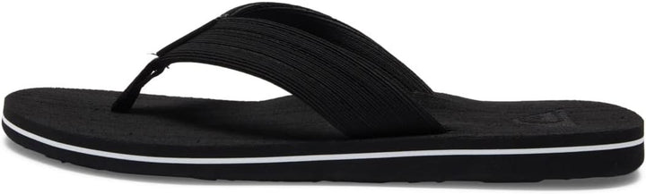 Quiksilver Herren Molokai Layback Sandale 39 EU Black White Black, 39 EU Black White Black