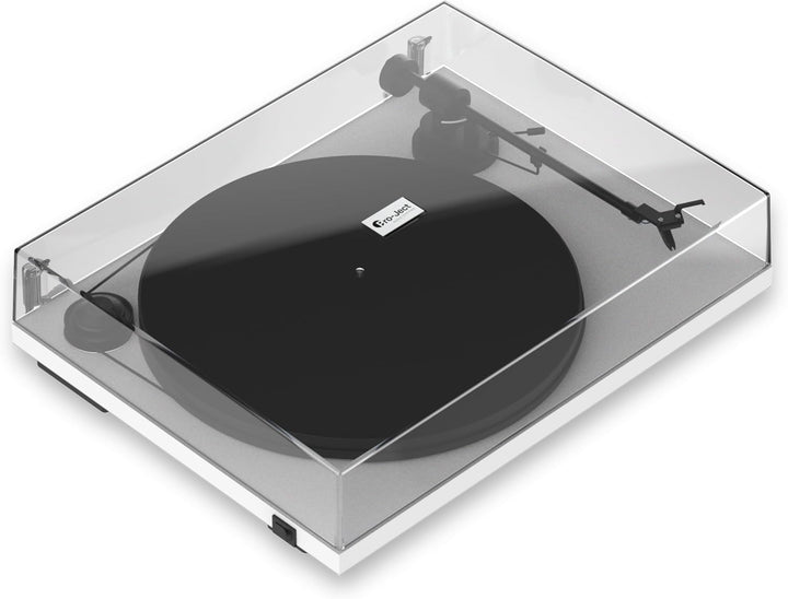 Pro-Ject Primary E, Audiophiler Plug&Play Plattenspieler (Weiss), Weiss