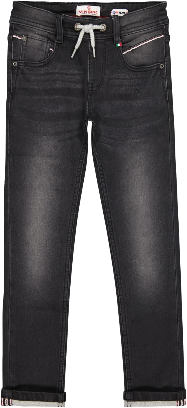 Vingino Jungen Davino Jeans 176 Black Denim, 176 Black Denim