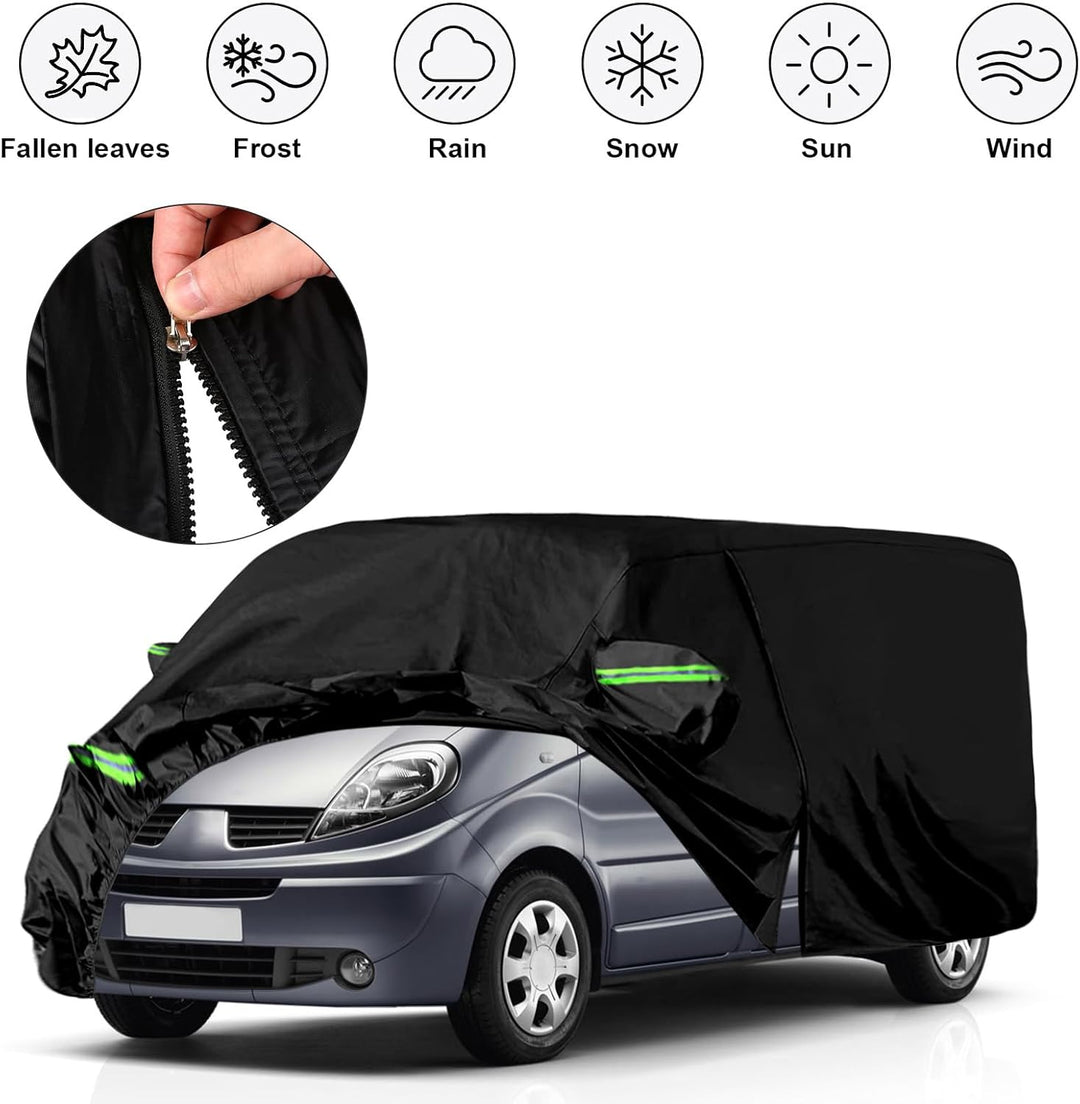 Autoschutzhülle Auto Abdeckung Geeignet für Renault Trafic 2010-2023, SWB Autoabdeckung Auto Abdeckp