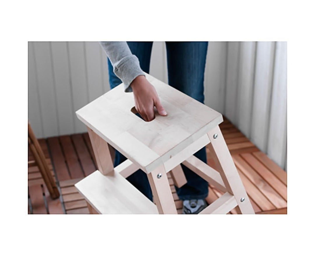 Ikea BEKVAM Allzwecktreppe aus Holz, Beige