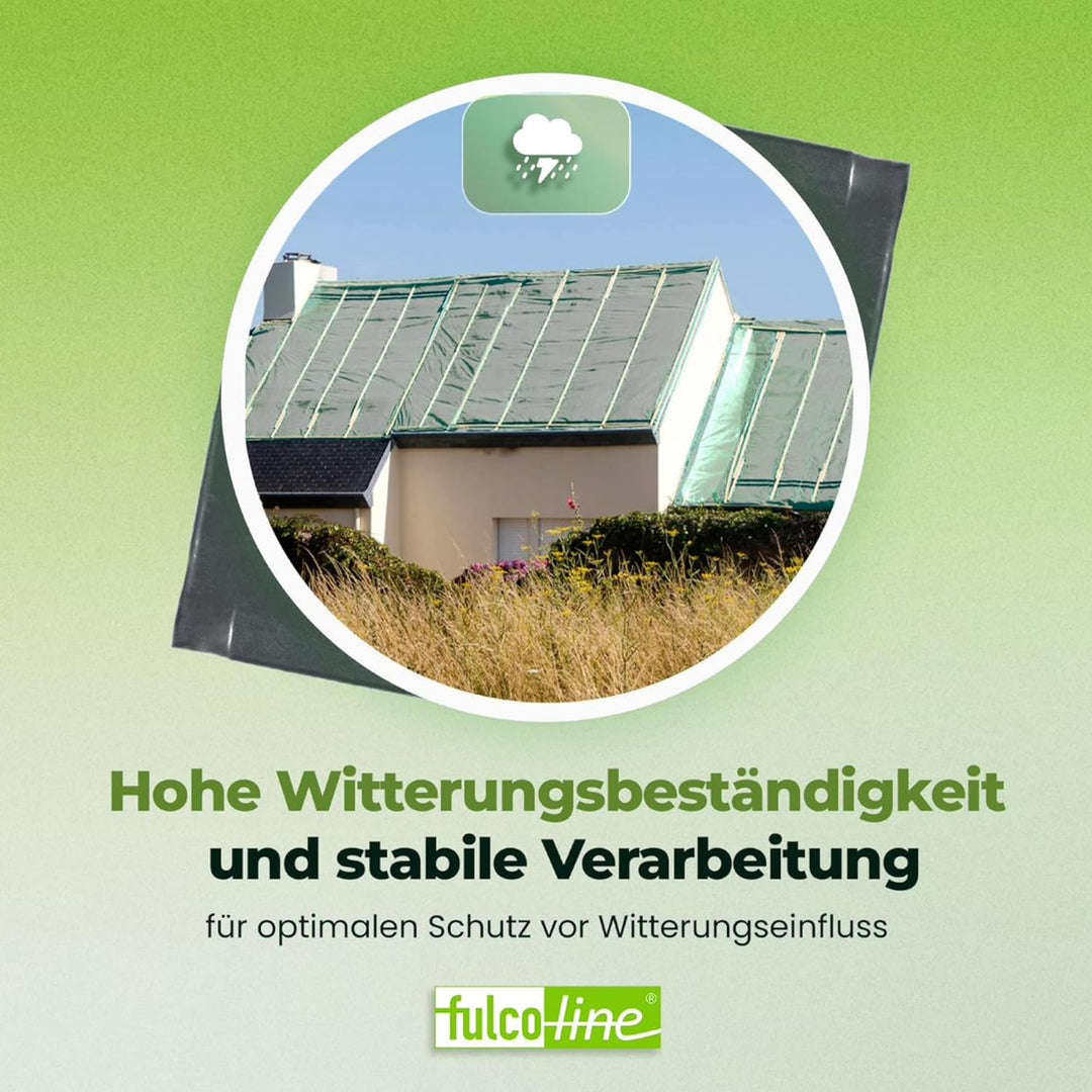 LKW Plane 700 g (9,00 m x 2,50 m, Achatgrau) PVC Plane, Abdeckplane, Meterware, sehr hochwertig, bei