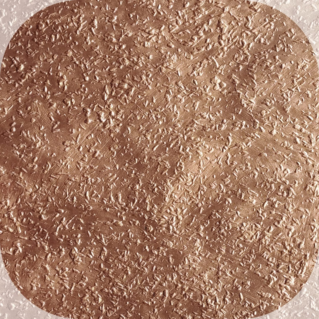 H+V Paul Kamm Metallic Effekt Wandfarbe 1kg (ca. 1Liter) Copper Metallic, Copper Metallic
