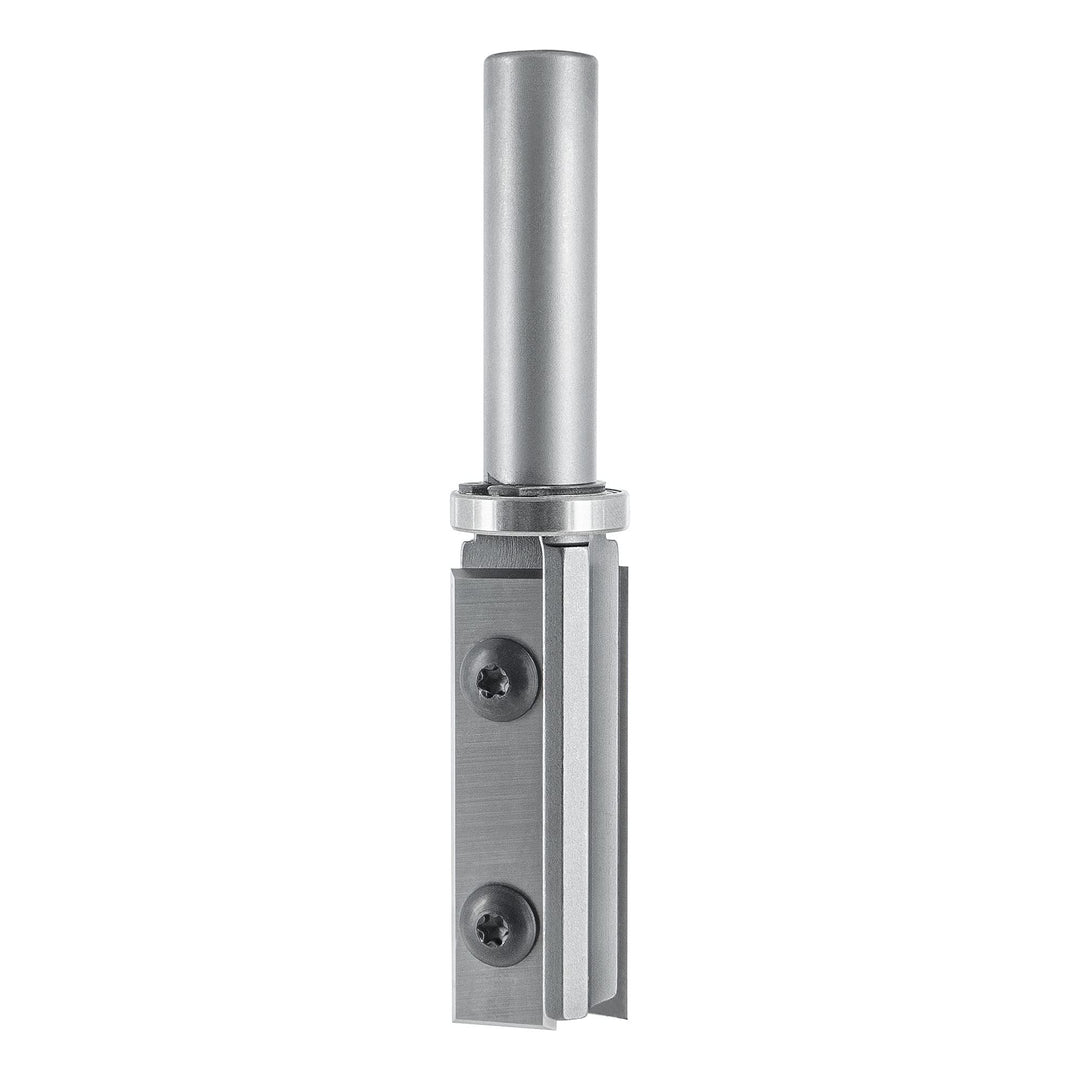 ENT 20325 Wendeplatten Bündigfräser HW, Schaft (S) 12 mm, Durchmesser (D) 19 mm, NL 50 mm, SL 40 mm,