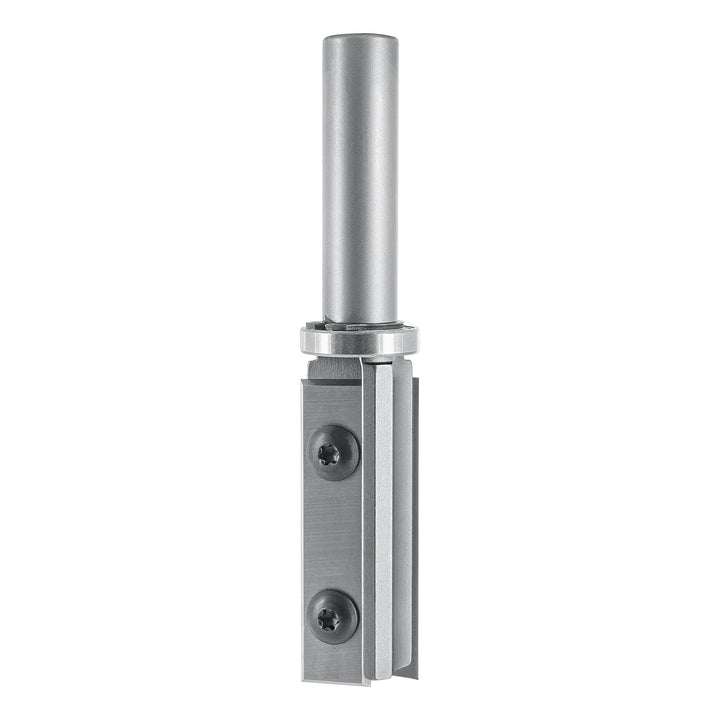 ENT 20325 Wendeplatten Bündigfräser HW, Schaft (S) 12 mm, Durchmesser (D) 19 mm, NL 50 mm, SL 40 mm,