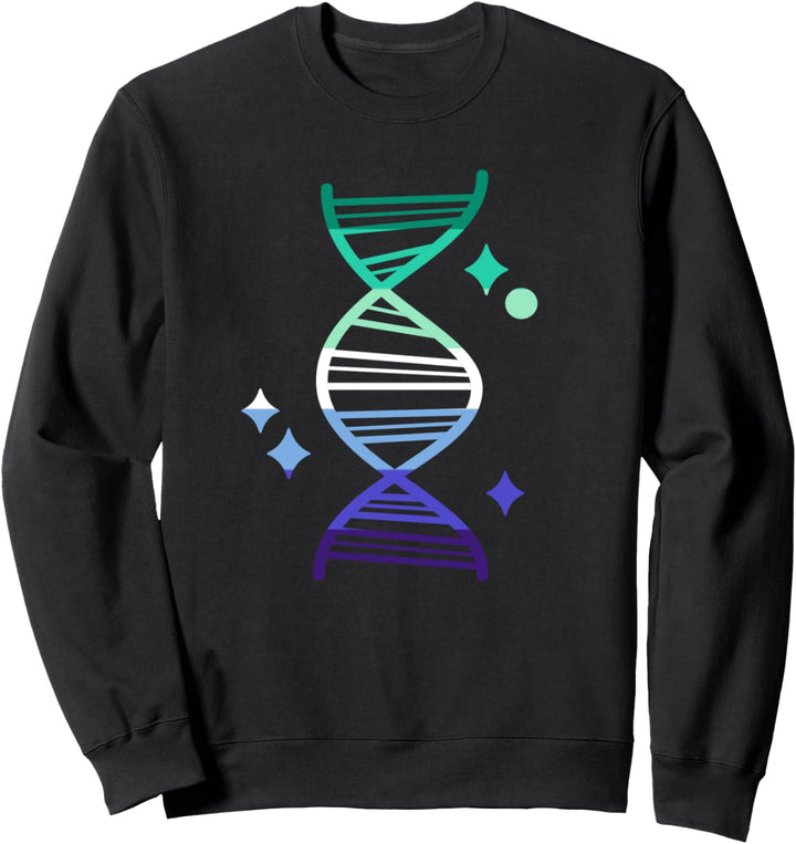 Dezente MLM Gay Pride lustige LGBT Ally MLM Gay Male Flagge Sweatshirt