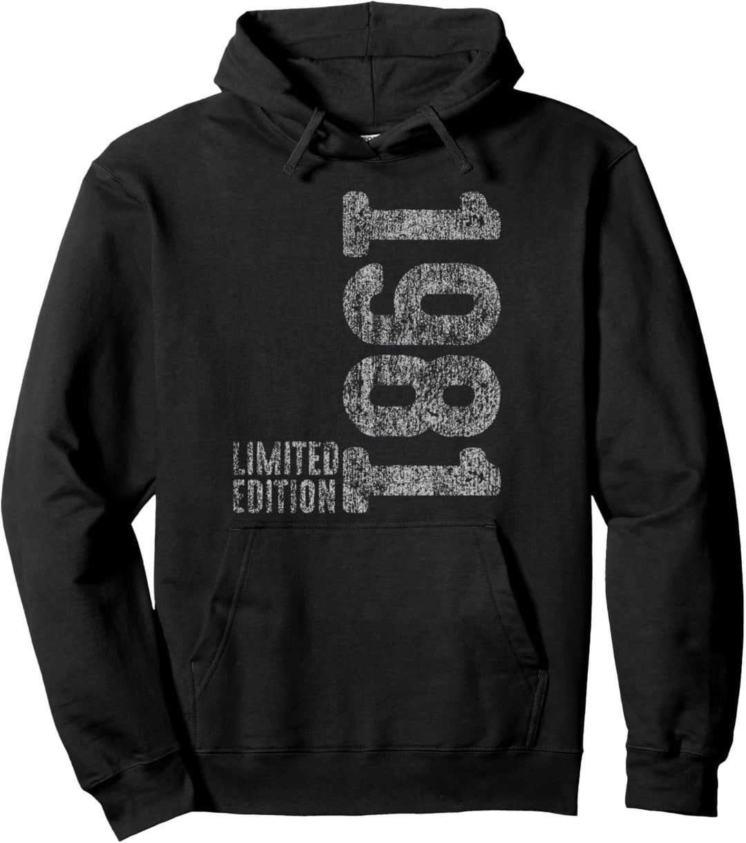 43. Geburtstag Mann Frau 43 Jahre 1981 Deko Lustig Geschenk Pullover Hoodie