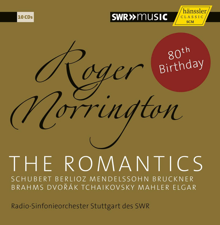 The Romantics - Jubiläumsbox Roger Norrington zum 80., Audio-CD