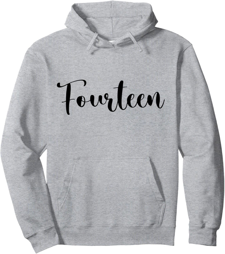 14. Geburtstag Junge Mädchen 14 Jahre 2010 Lustig Geschenk Pullover Hoodie