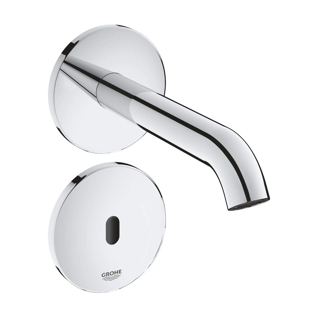 GROHE Essence E - Infrarotelektronik für Waschtisch- Wandarmatur (ohne Mischung, thermische Desinfek