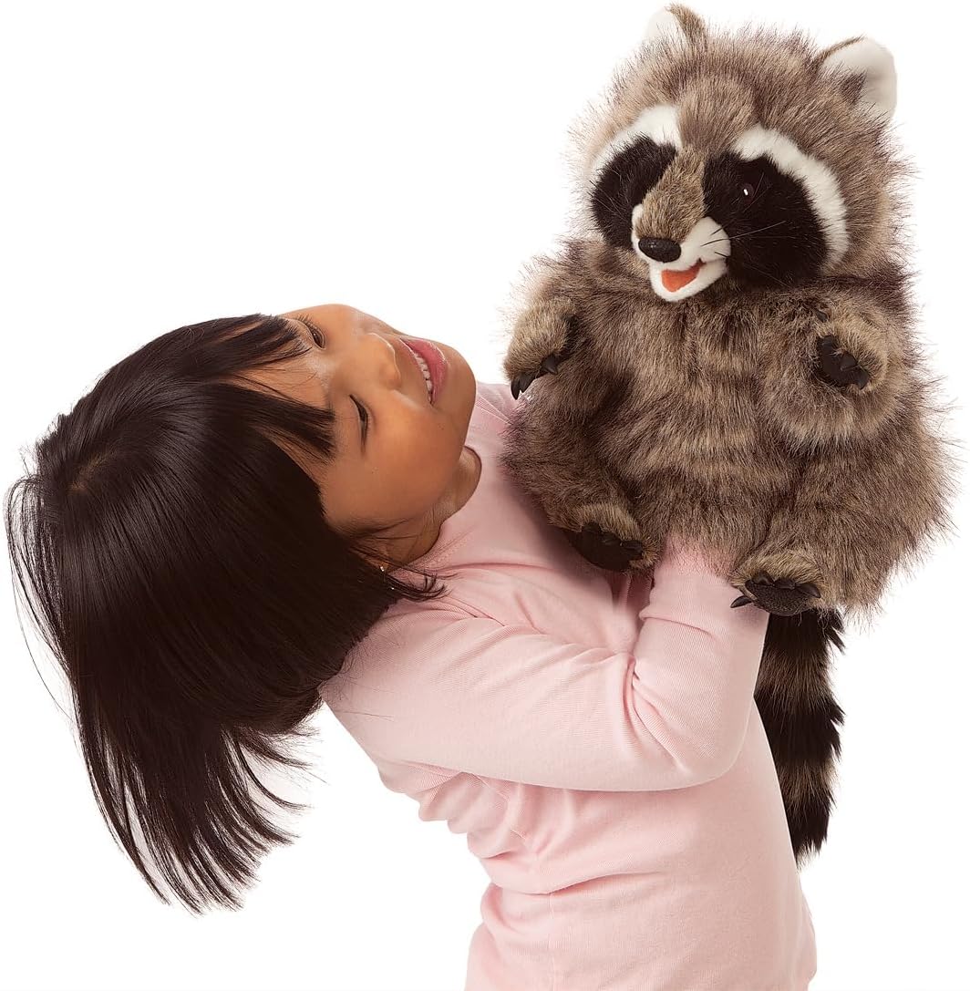 Folkmanis 3075 Raccoon Hand Puppet