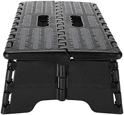 Faltbare Einzelne Trittstufe, 37,8 x 21,6 x 13 cm für ältere Menschen und Behinderte, tragbarer Hock