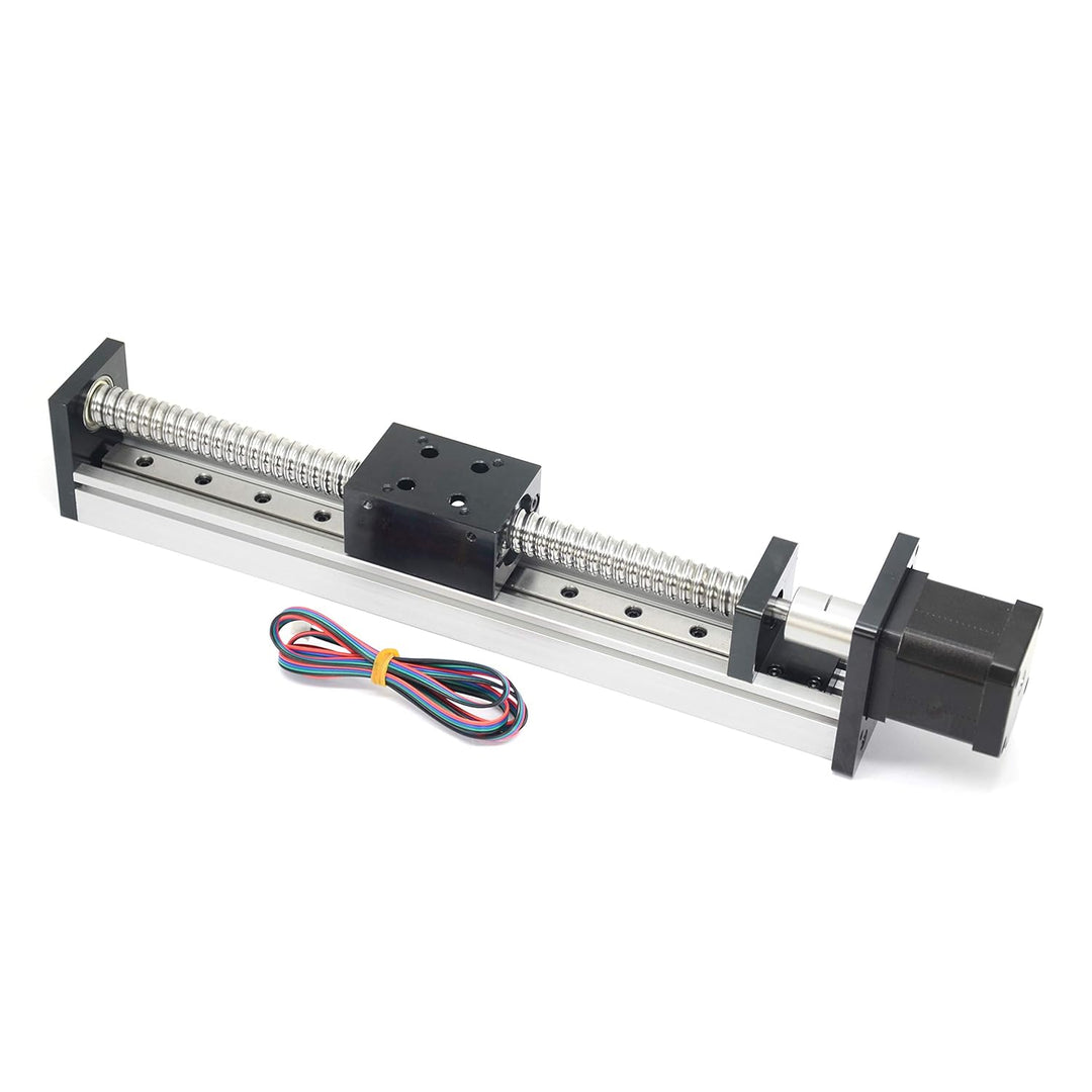 Zeberoxyz 200mm effektive Länge Linear Schienenführung Kugelumlaufspindel SFU1605 mit quadratischen