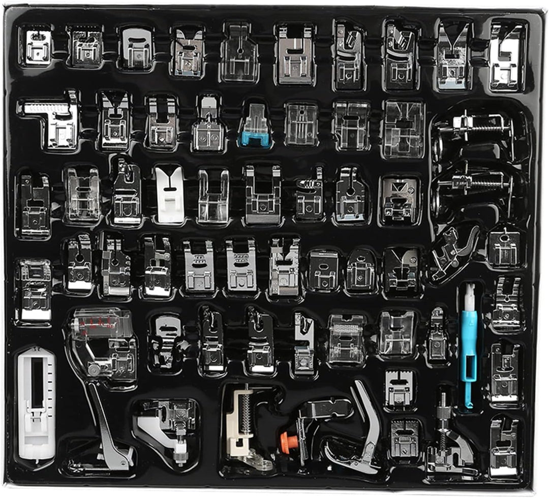 62pcs Multifunktionsnähmaschine Teile Nähfüsse Kit
