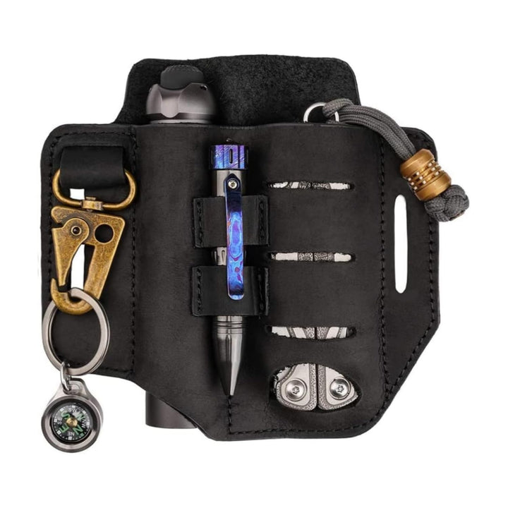 VIPERADE PJ13 Plus Leder EDC lederscheide Tasche Organizer Leder Taktischer Multitool Halter Leder T