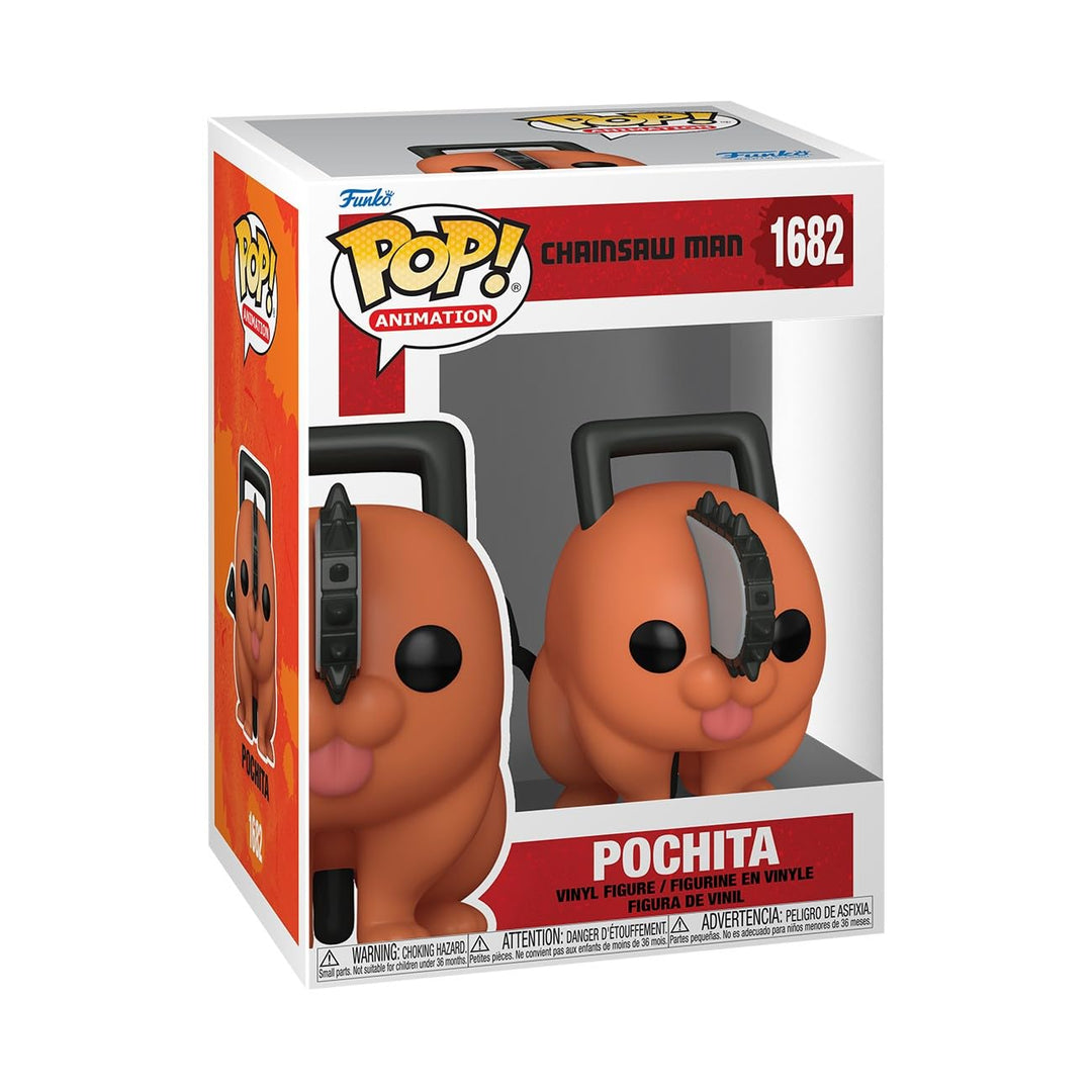 Funko Pop! Animation: CSM - Pochita - Chainsaw Man - Vinyl-Sammelfigur - Geschenkidee - Offizielle H