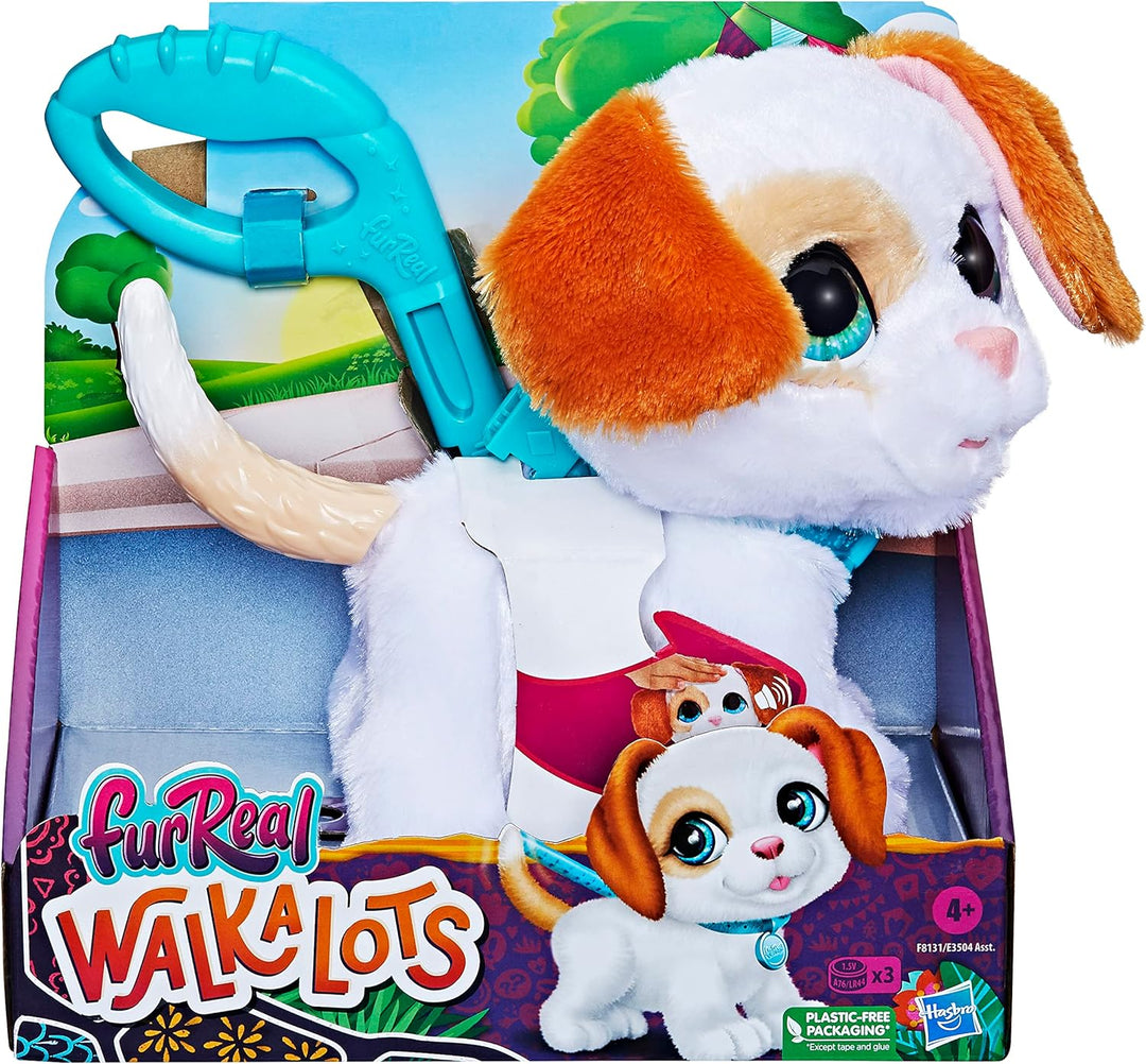 FurReal Walkalots Big Wags Interactive Walking Dog Toy for Kids, Features Sounds and Reactions, Inte
