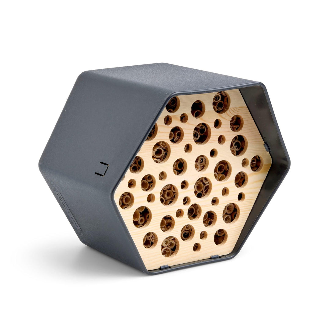 Capi Europe - Bienenhotel Hive - 19x23x20 - Anthrazit - CAPI Biodiversity Hive - AHBEA001 Anthrazit