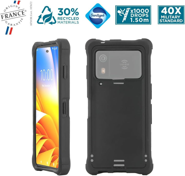 Mobilis Verstärkte Schutzhülle für Zebra EM45, Robuste Hülle für Zebra EM45 RFID Enterprise Mobile,