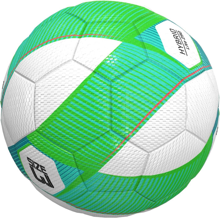Erima Unisex Jugend Hybrid Lite 290 Fussball 3 green gecko/petrol, 3 green gecko/petrol