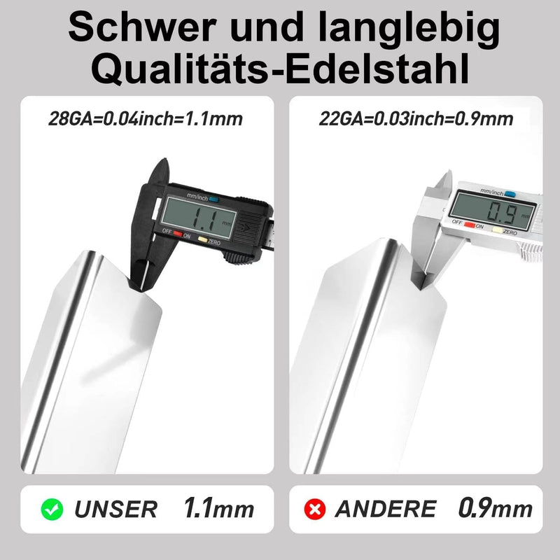 7635 Edelstahl Flavorizer Bars für Weber Spirit I & II 200 Series, Spirit I E210/220 & II E210/S210