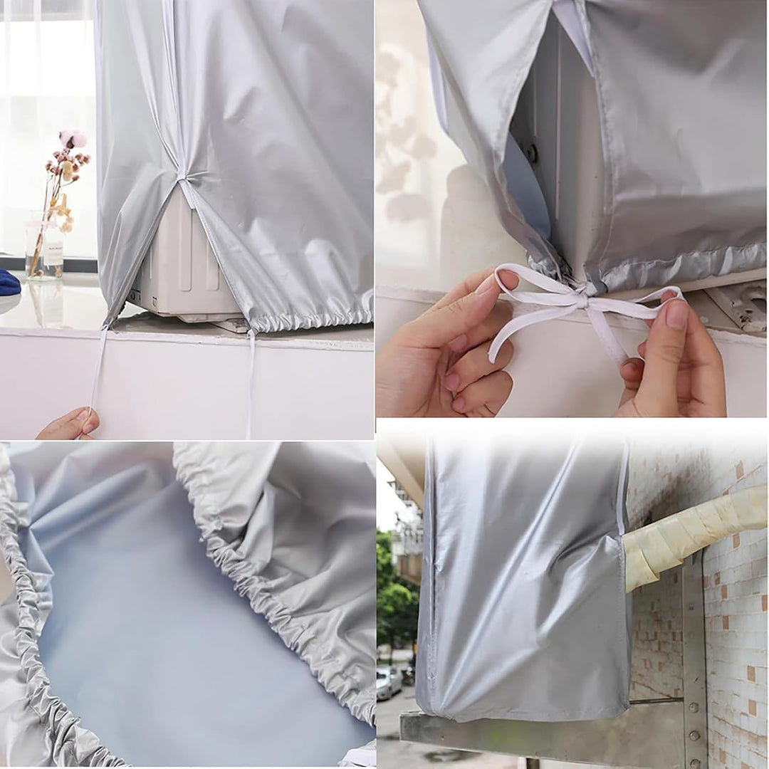Air Conditioning Cover Outdoor Air Conditioner Protection Generic for Outdoor Protection of the Oute