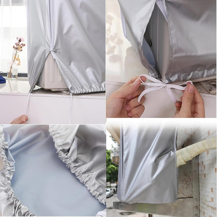 Air Conditioning Cover Outdoor Air Conditioner Protection Generic for Outdoor Protection of the Oute