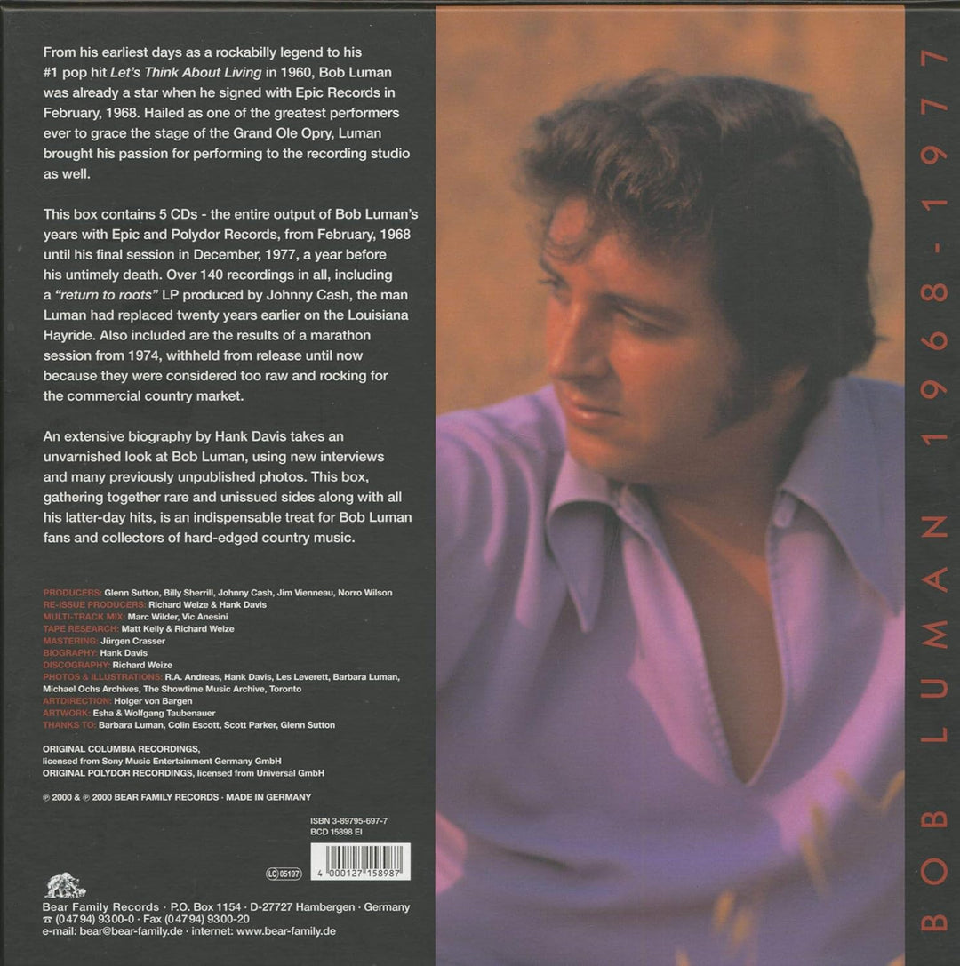 Luman,1968-1977, Audio-CD