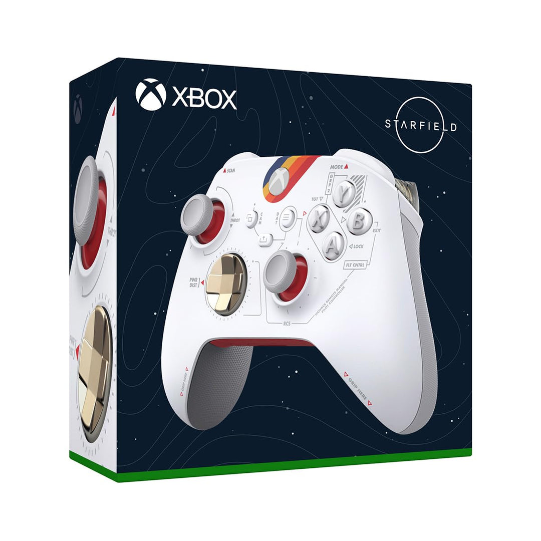 Xbox Wireless Controller - Starfield Limited Edition Rot, Weiss, Rot, Weiss