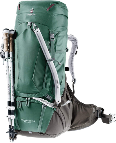 deuter Aircontact PRO 55 + 15 SL 2020 Model Damen Trekkingrucksack Seagreen-coffee, Seagreen-coffee