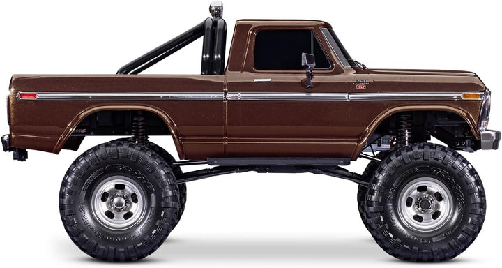 TRAXXAS Crawler TRX-4 RTR 79 Ford F150 braun 1/10 Brushed ohne Akku/Lader 4WD High-Trail