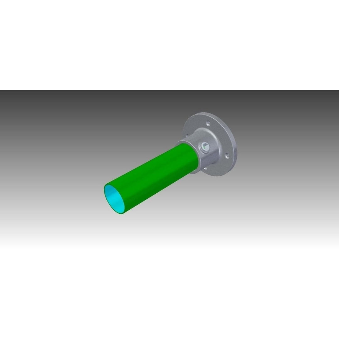Rohrverbinder Fussplatte rund 2" (60,3 mm) AVERDE