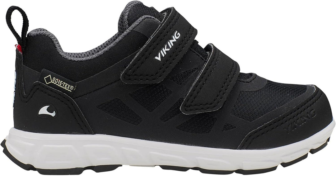 Viking Unisex Kinder Veme Low Gtx R Hiking Shoe 24 EU Black Charcoal, 24 EU Black Charcoal
