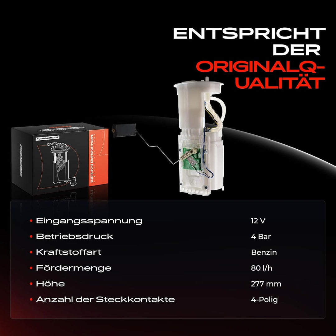Kraftstoffpumpe Benzinpumpe für A6 4B 4B2 C5 1.8L 2.0L 2.4L 2.7L 2.8L 3.0L 3.7L 4.2L Benzin 2001-200