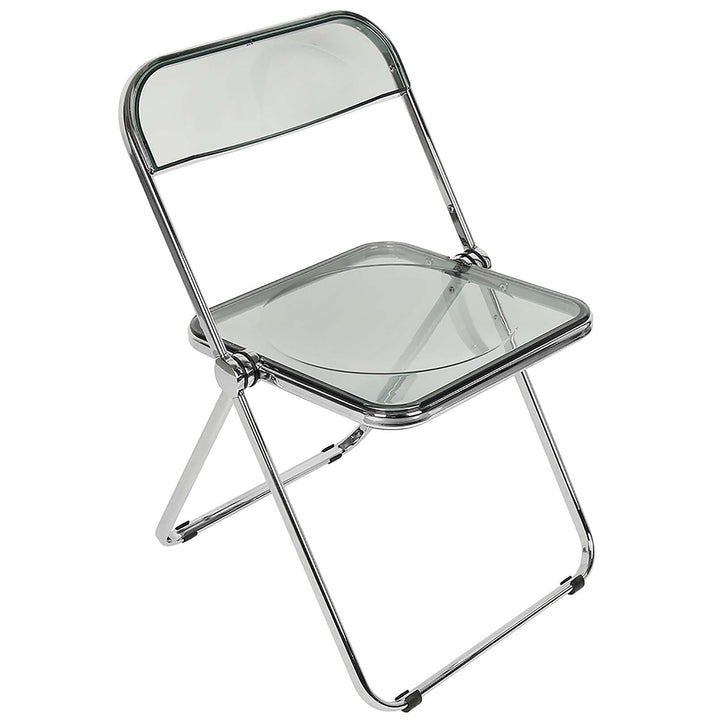 homewell Klappstuhl Angelstuhl Faltstuhl Acryl Campingstuhl praktisch robust leicht (grau 1 Stuhl),