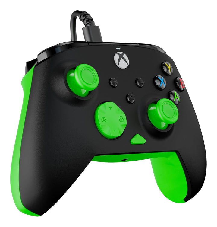 Turtle Beach Rematch Core Schwarz/Grün Wired Gaming Controller – Lizenziert für Xbox Series X und S,