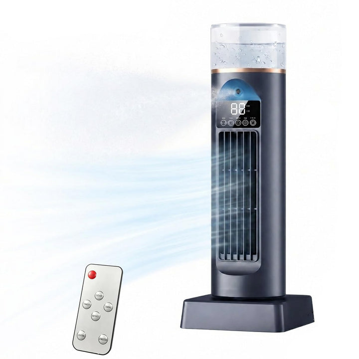 Leiser Turmventilator, Raumkühler, Ventilator, tragbarer Turm, AC-Klimaanlage – 6 Geschwindigkeiten,