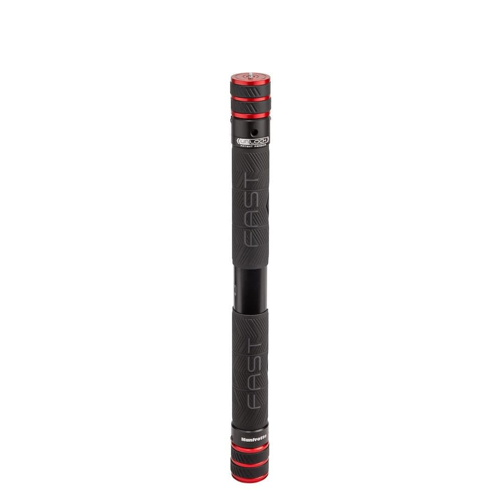 Manfrotto Fast Kohlefaser-Kardanausleger, Leichter und kompakter Ausleger für Gimbals, Fast Technolo
