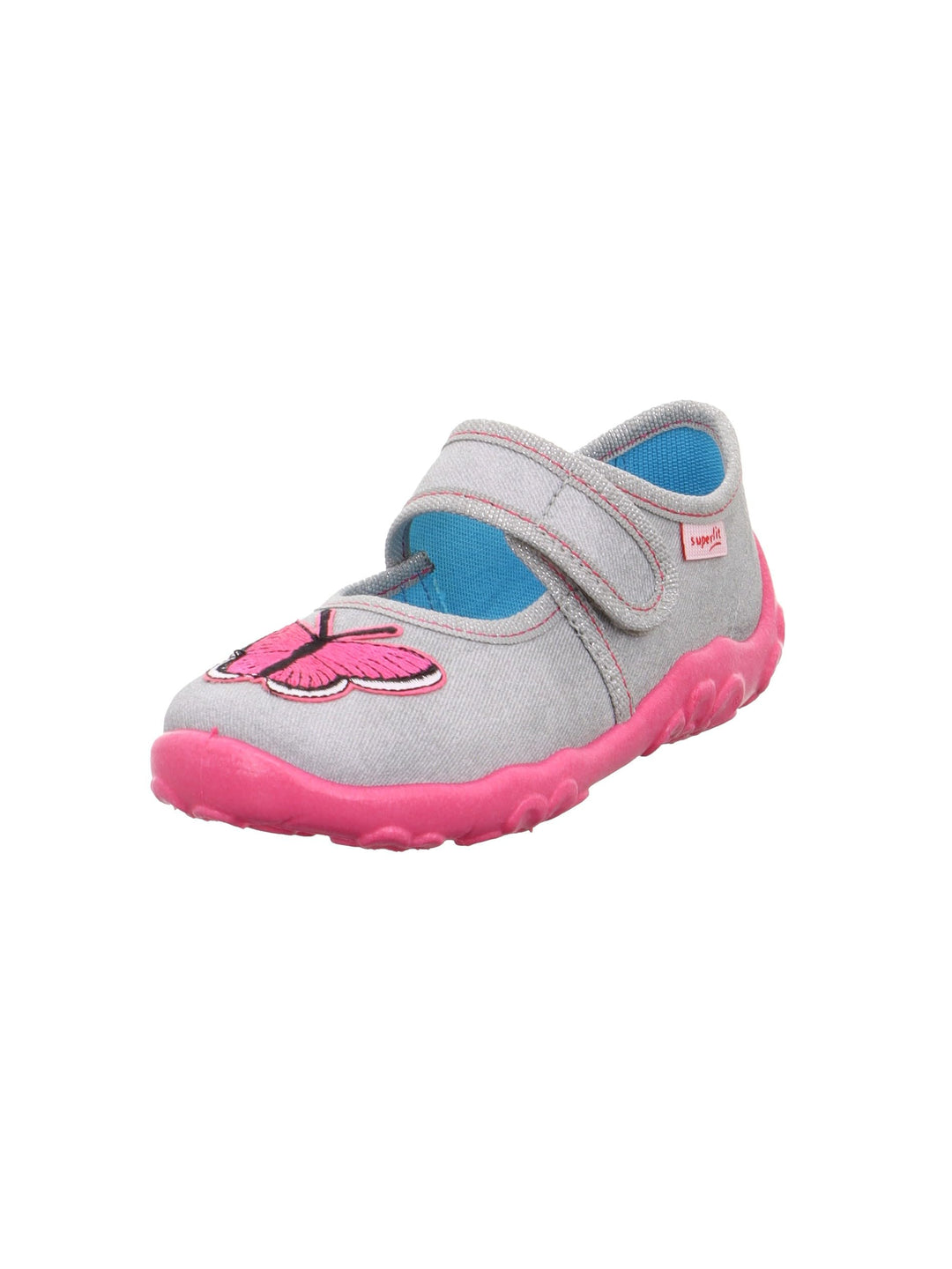 Superfit Damen Bonny Hausschuhe 34 EU Grau 2030, 34 EU Grau 2030