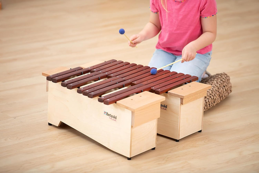 Betzold Musik - Alt-Xylophon - Klangstäbe aus Hartholz, leicht und handlich chromatische Ergänzung,