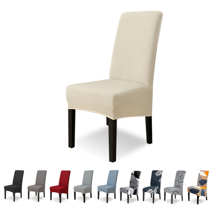 Lydevo Stuhlhussen XL 4er Set Stretch Stuhlhussen Schwingstühle XL für Esszimmerstühle Spandex Unive